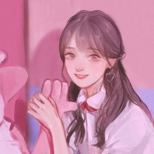 动漫头像第18期女生粉色头像,难道男朋友不是国家派发的吗