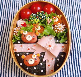 日本妈妈把孩子午餐做成了画