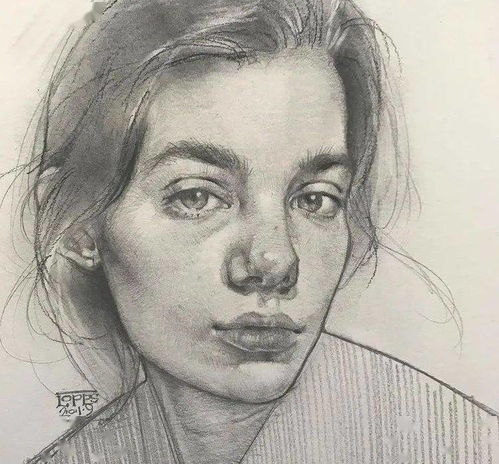 素描头像要生动地反映,其精神面貌和内心世界