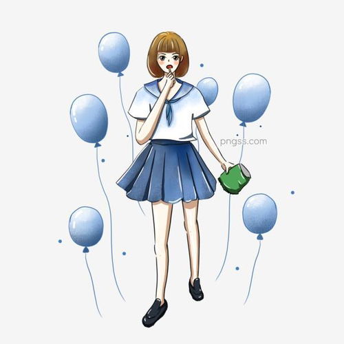 原创手绘日系可爱和风少女蓝色气球图片大小2000x2000px图片尺寸1.16mb来自png搜索网pngss.com免费免扣png素材下载短发女孩和风卡通可爱蓝色萌妹气球日系少女手绘原创装饰图案