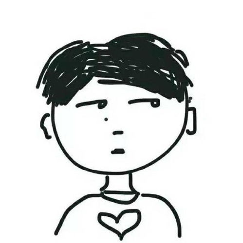 卡通情头男