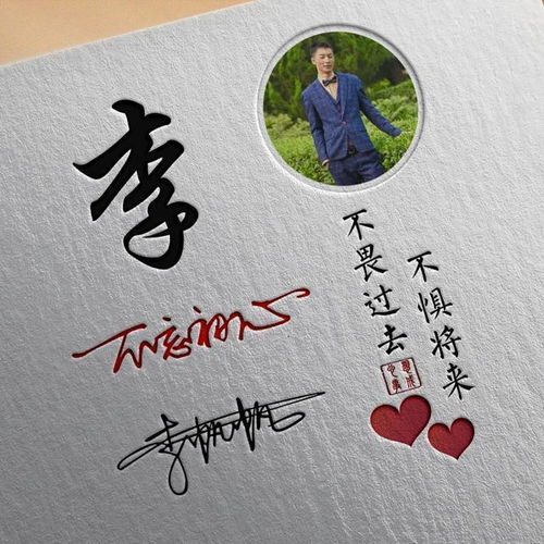 微信头像姓氏头像,十几款个性艺术签名头像,用你的名字制作的