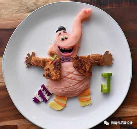 超乎想象的盘中画大餐