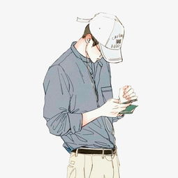 手绘男生素材图片免费下载高清png千库网图片编号7425920