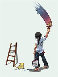 传阅度最高的77张卡通漫画作品