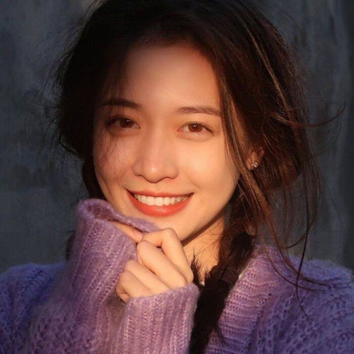 笑起来超好看的女生头像,爱笑的女孩子运气不会差