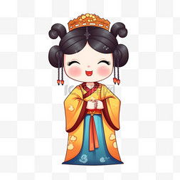 唐朝卡通图片唐朝卡通图片素材免费下载千库网