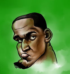 nba球员漫画头像