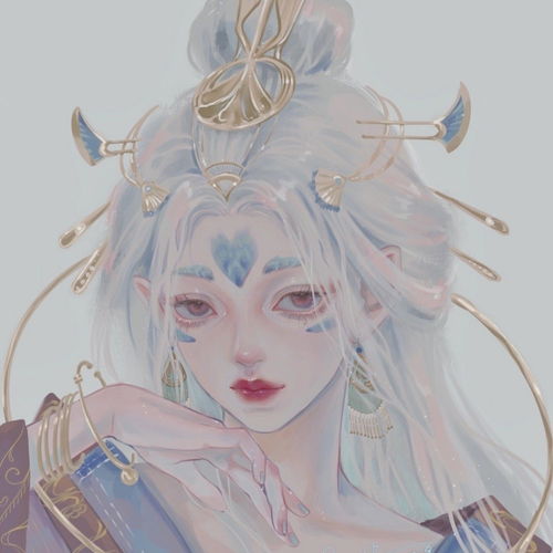 动漫女生头像心有山海,静而无边