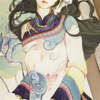 手绘女孩动漫水彩头像微信头像图片大全