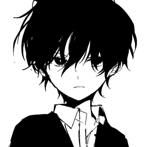 动漫男头我好似孑然一身