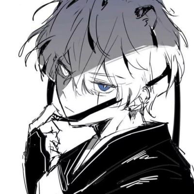 高冷男生头像