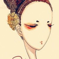 卡通头像女生唯美女人微信头像图片大全