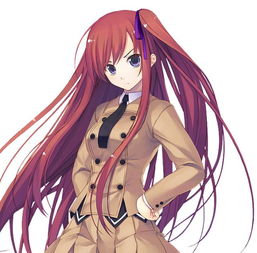 花季少女二次元动漫美图,飘逸长发少女,动感迷人真漂亮