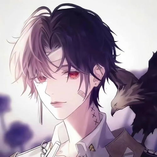 动漫男生二次元头像,或许从始至终你我都是陌路人吧