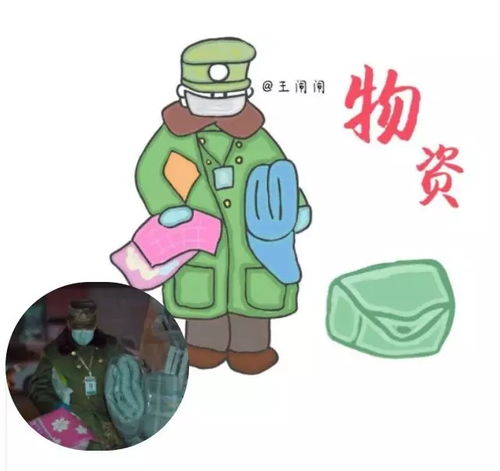 手绘漫画,疫情防控有你有我