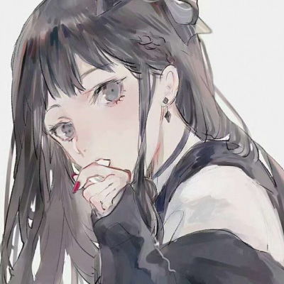 女生手绘头像古风气质韩版手绘头像女生唯美