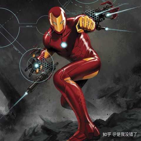 钢铁侠机器人简笔画漫威电影系列之人物简笔画