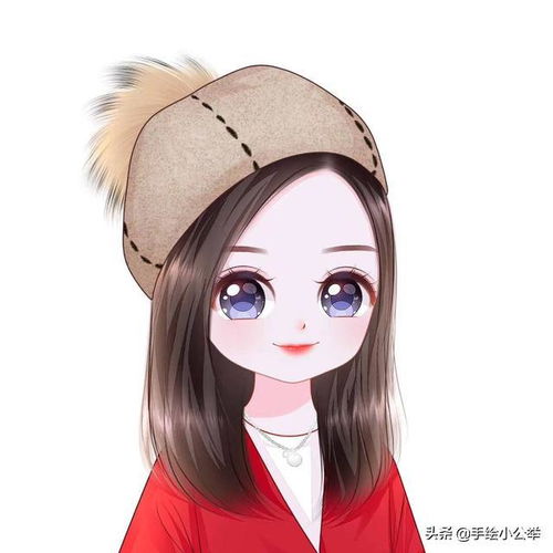 换个头像吧,俏皮可爱卡通头像,实在招人喜欢,大眼睛丸子头漂亮