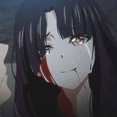 动漫头像高清伤感女生头像