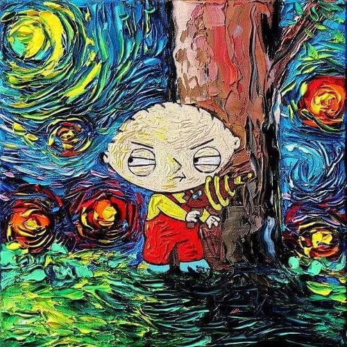 当动漫人物乱入世界名画...混搭风