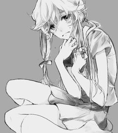 动漫女生哭泣头像
