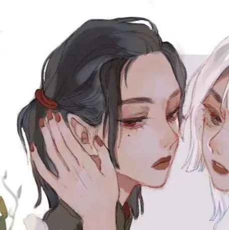 唯美动漫两人闺蜜头像要自律不要做感情用事的小垃圾