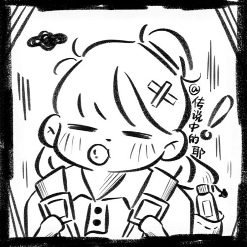 头像女生插画头像闺蜜头像多人头像团队头像波吉王子简笔画
