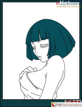 ps鼠绘教程绘制一个性感的卡通美女
