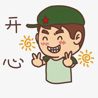 兵小萌军人卡通帅气图片微信头像搞笑的