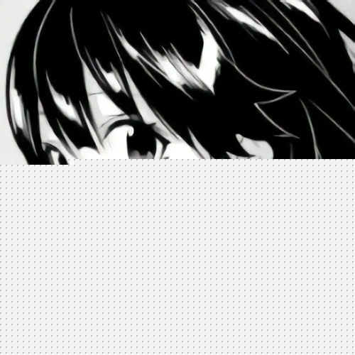 想成为你的例外和最爱动漫黑白漫画女生头像
