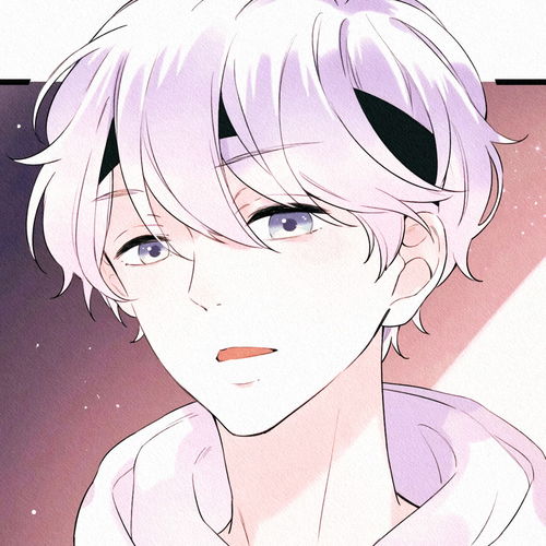 动漫男头花季少年头像