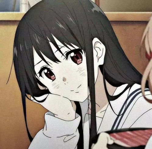 女生动漫头像我会遇到有趣的人但你的位置一直都是你的