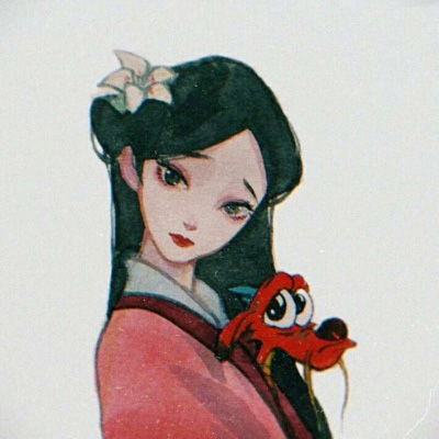 迪士尼公主头像复古唯美系列