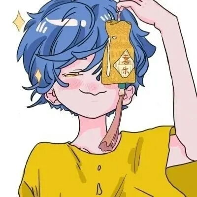 可爱情侣头像萌萌哒一男一女,卡通呆萌一男一女最火的高清头像图