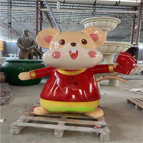 龙华时代广场卡通雕塑,玻璃钢卡通雕塑厂-黄页88网