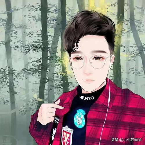 换个头像吧,简约干净的男士动漫头像,大方得体阳光帅气