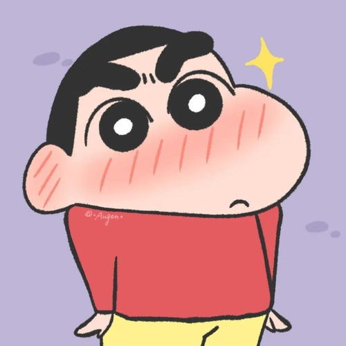 动漫头像,超可爱的蜡笔小新头像合集