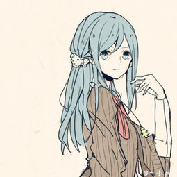 小p动漫女头半身头像二次元