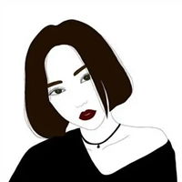 qq头像女生素描卡通简约素描卡通女生头像图片