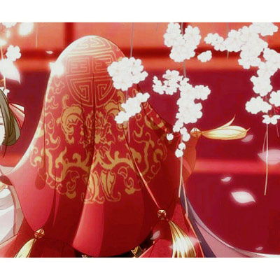 新郎新娘卡通情侣头像古装新郎新娘头像一对两张