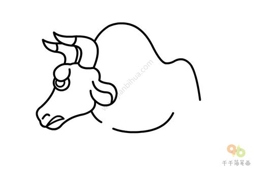 如何画牛简笔画图片