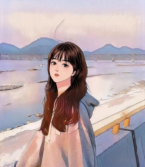 动漫女生头像晚晚皆安,夜夜皆空