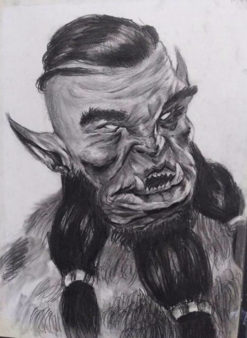 2017动画结课展,带你走进素描世界内附70余幅素描作品