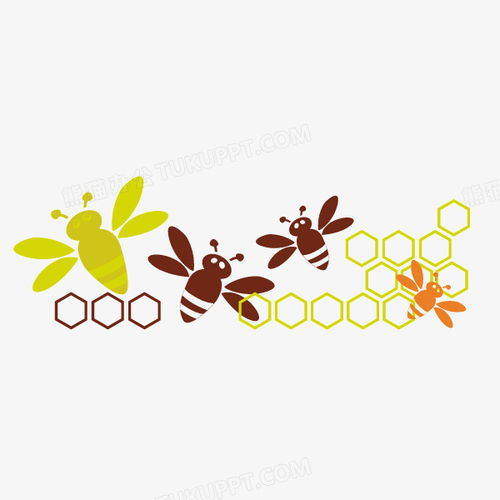 可爱卡通手绘蜜蜂蜜蜂采蜜png图片素材免费下载ai格式600600像素熊猫办公