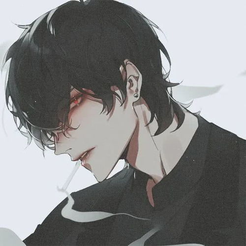 男生动漫头像喜欢你的人会主动弯腰的