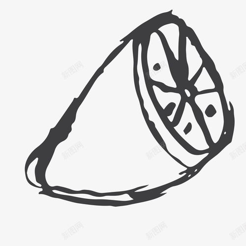 卡通简约黑白插画小清新莲藕免费下载页面网页平面电商创意素材莲藕素材