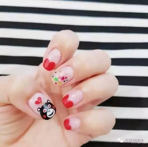 一组传疯的日本动漫卡通美甲,童年如此留恋
