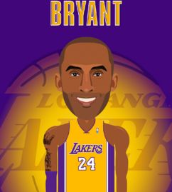 真美啊球迷画了一组nba球星的漫画