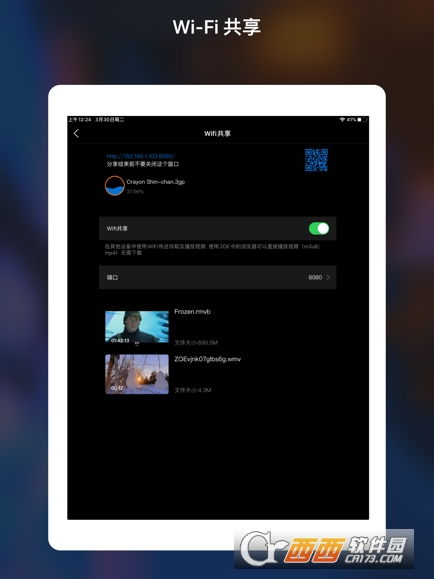视频下载wifi分享倍速转码解密播放器prozoe专业版iphoneipad苹果版app下载v1.8.6最新ios版西西软件下载